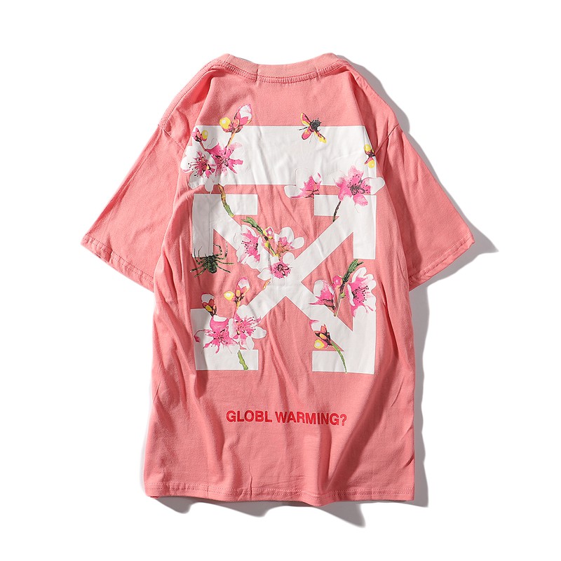 off white cherry blossom t shirt