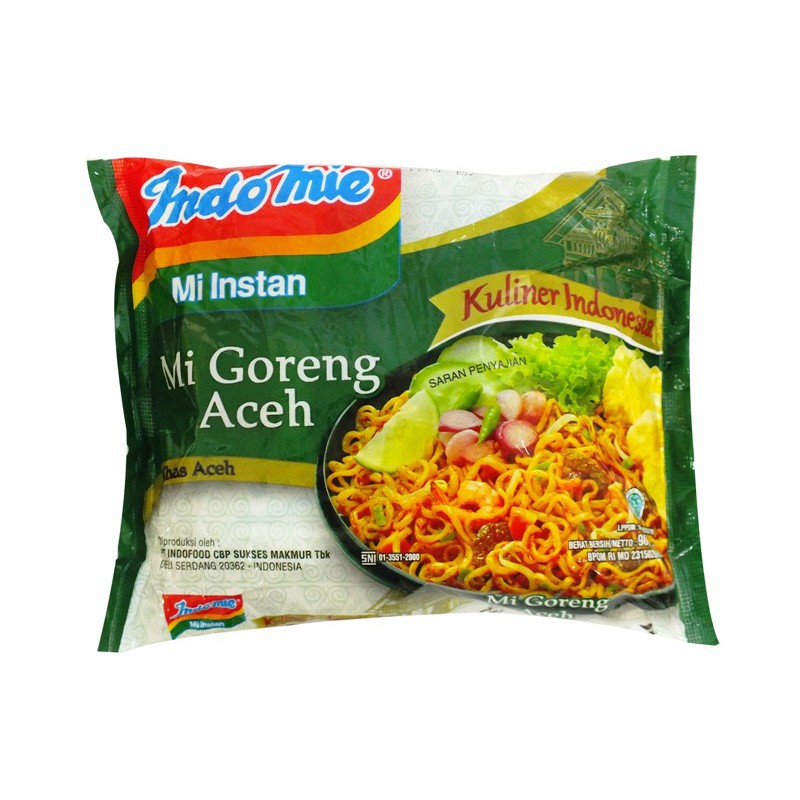 Fsc Indomie Mee Goreng Aceh 8pack X 5s X 60gm Shopee Singapore