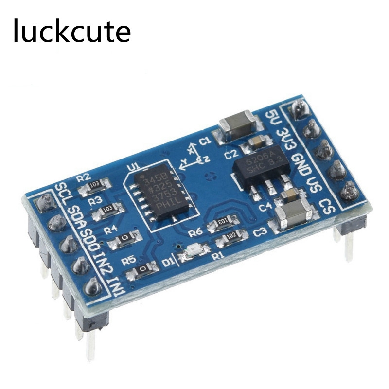 ADXL345 3-axis Digital Gravity Sensor Acceleration Module Tilt Sensor ...