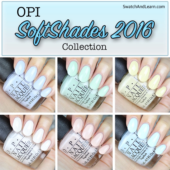 Opi Soft Shades Pastel Nail Polish Shopee Singapore