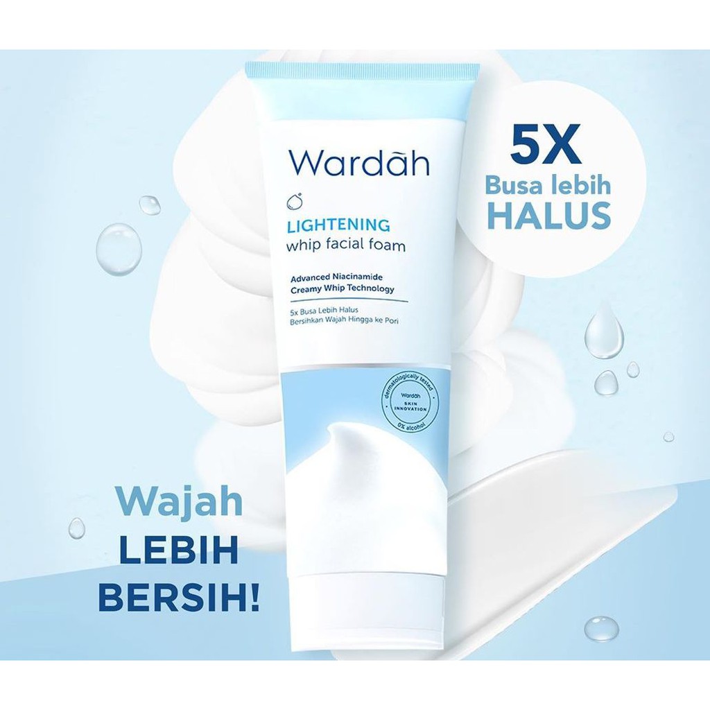 whip facial foam