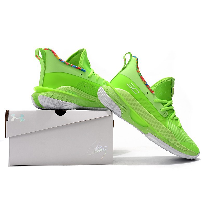 curry 7 neon green