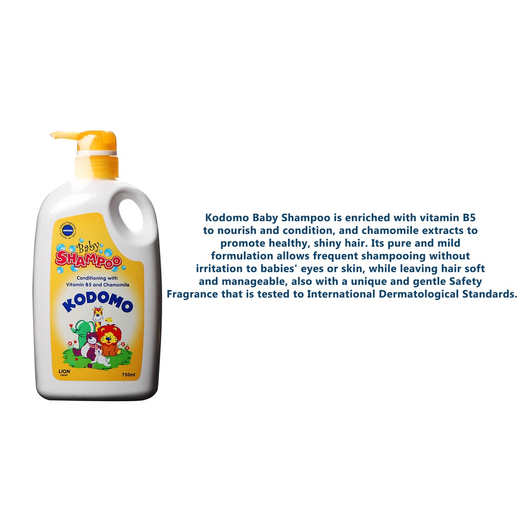 kodomo baby conditioning shampoo