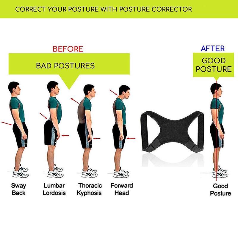 Back Corrector Back Shoulder Posture Correction Band Back Shopee