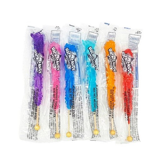 Korea Rock Candy Sugar Crystal Sticks 6ea 22g X 6 Shopee Singapore