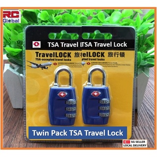 RC-Gadget  TSA Travel lock / Travel Lock / Combination lock / Travel Password Lock / Suit to Luggage, back-pack,Gym ..