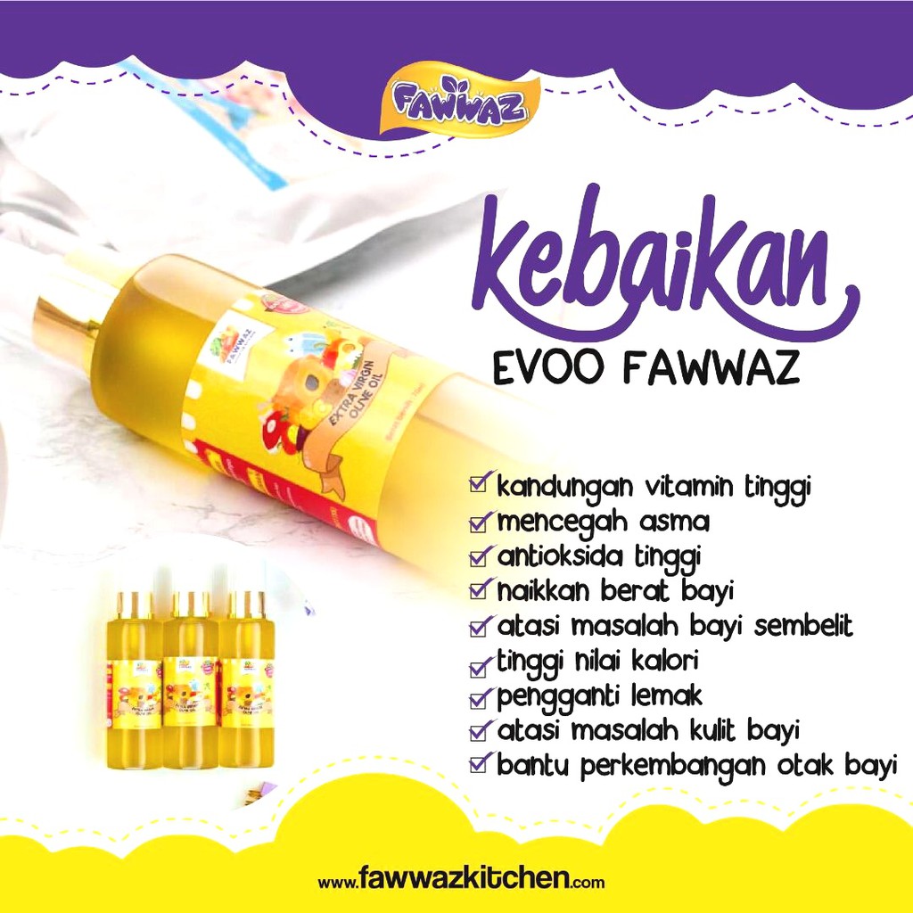 Extra Virgin Olive Oil Fawwaz Baby Food Shopee Singapore