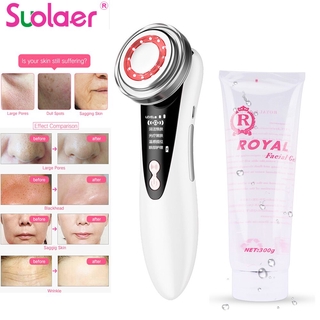 Suolaer Beauty Devices Face Skin Care Facial Cleaning Machine LED Light Therapy