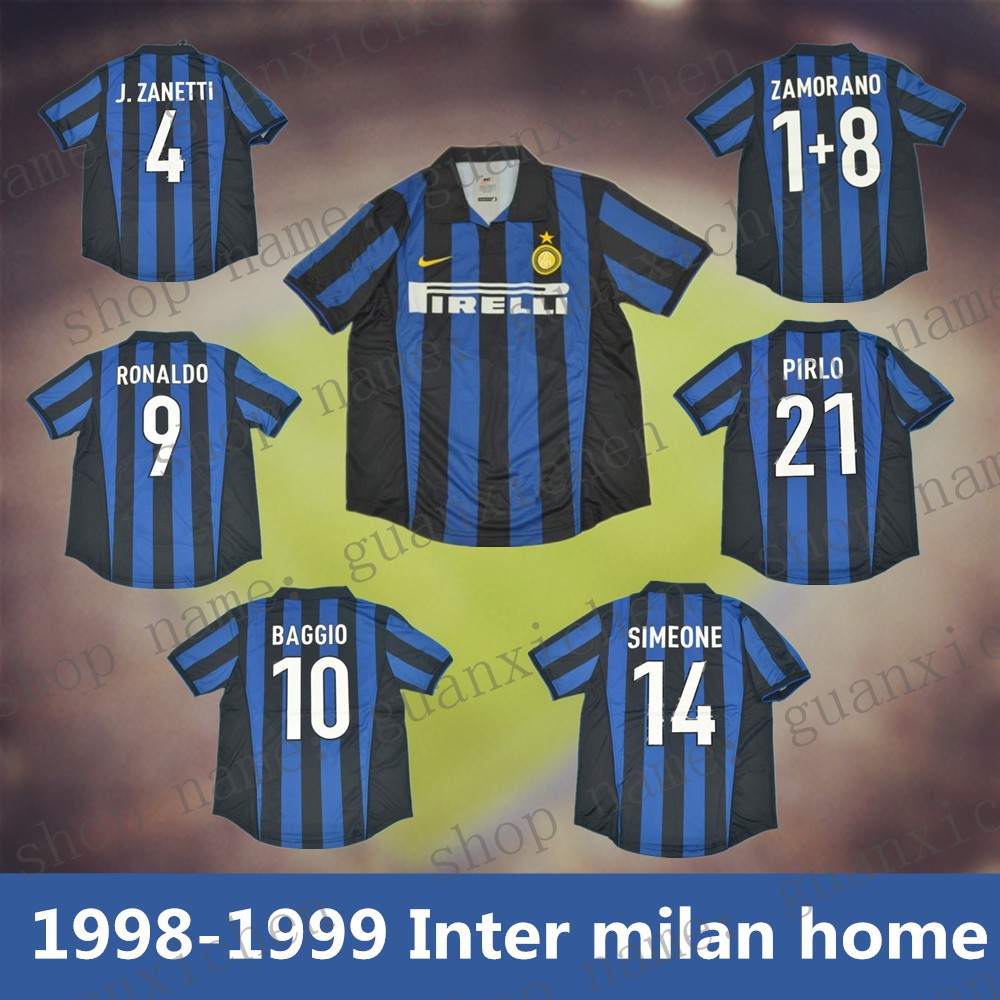 inter milan 1998 jersey