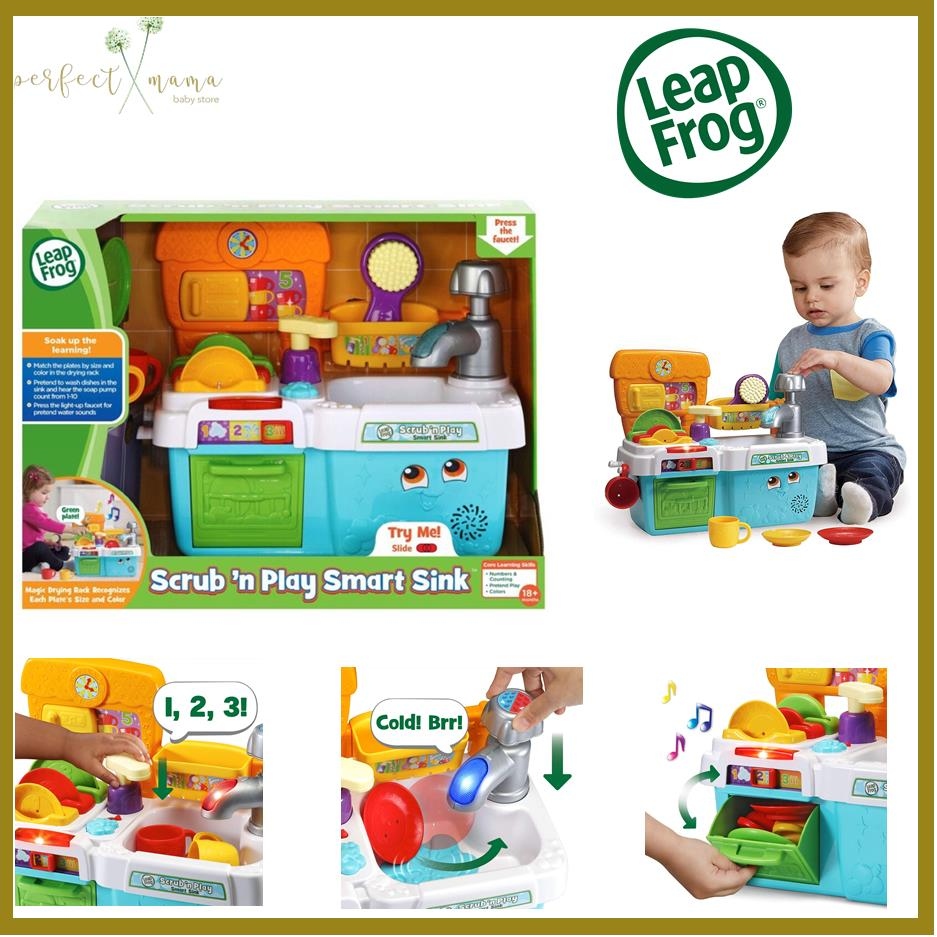 leapfrog scrub and play smart sink