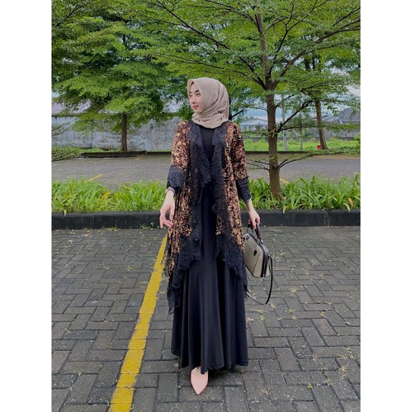 OUTER BATIK ASOKA SOGAN PEACHE