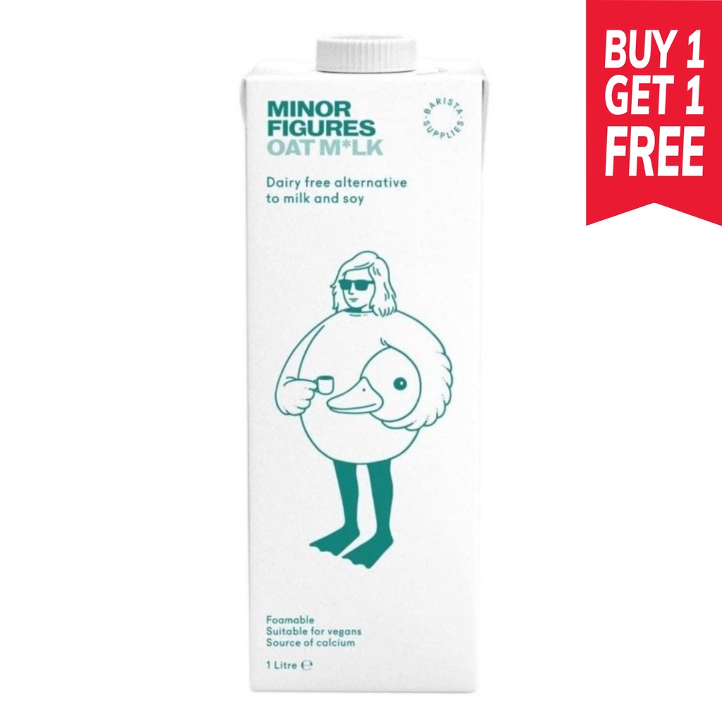 [BUY 1 FREE 1] Minor Figures Oat Milk Carton Deal Shopee Singapore