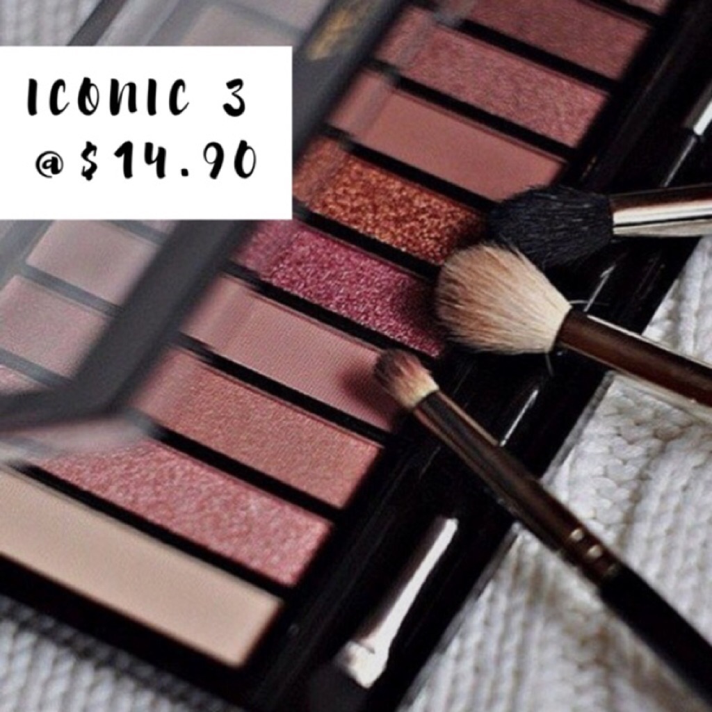 Makeup Revolution Iconic 3 Palette Saubhaya Makeup 0123