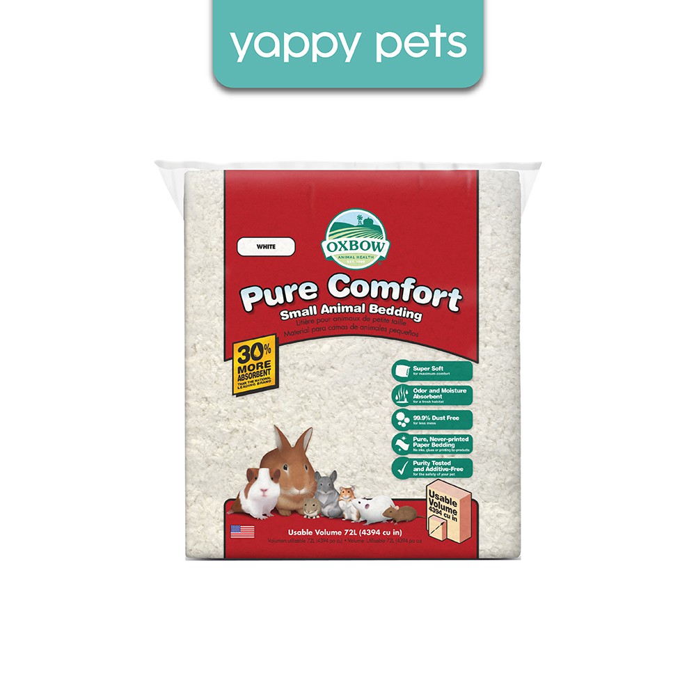 (28L/36L/56L/72L) Oxbow Pure Comfort Small Animal Bedding (3 Types
