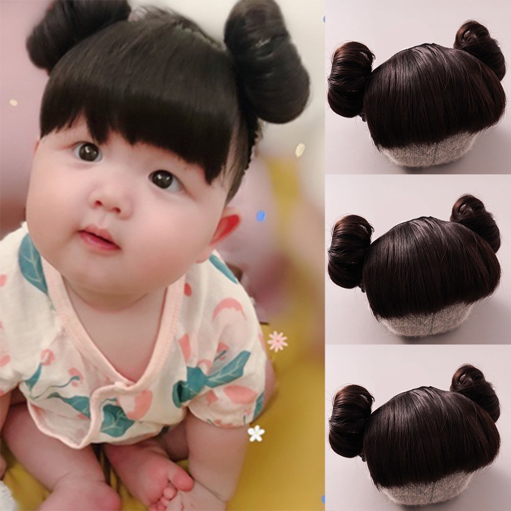 Baby Wig Braid Hairband Children Fake Bangs Head Buckle COS Hair  Accessories Baby Princess Hair Design | Shopee Singapore