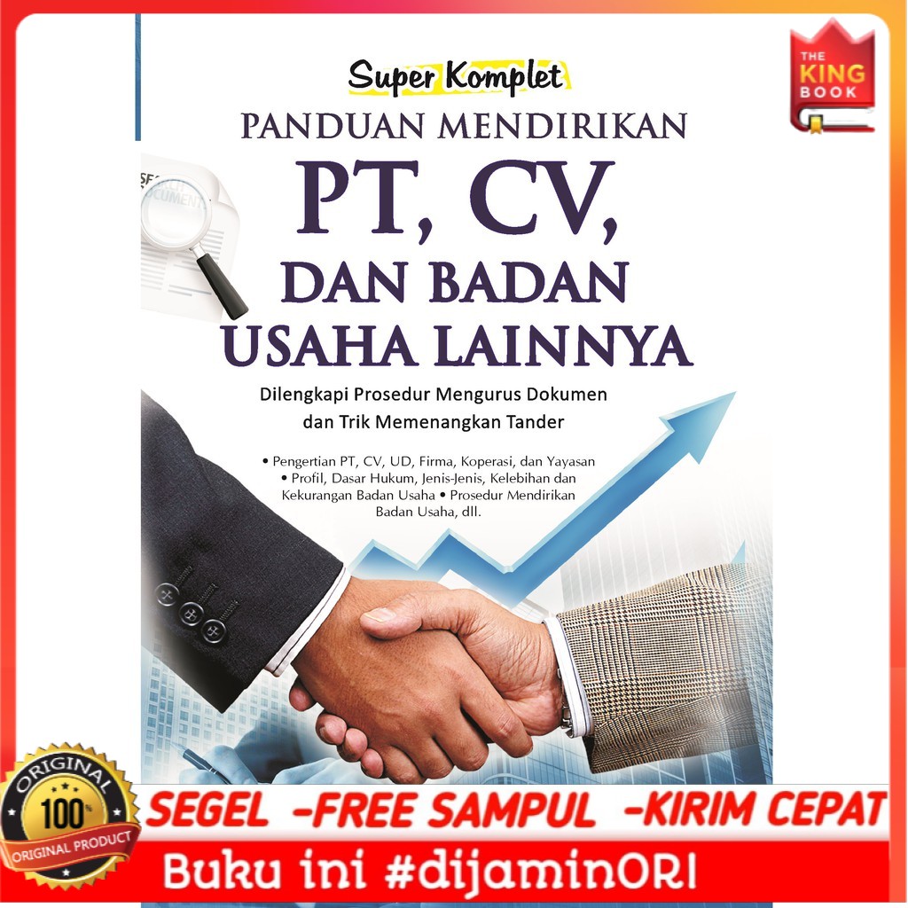 Super Complet Book Guide To Help Pt Cv And Other Business Body Laksana Shopee Singapore