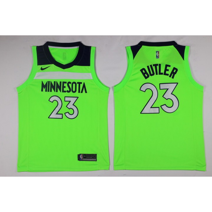 timberwolves jersey green