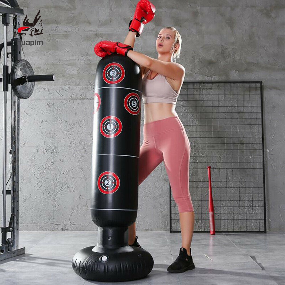 inflatable ninja punching bag