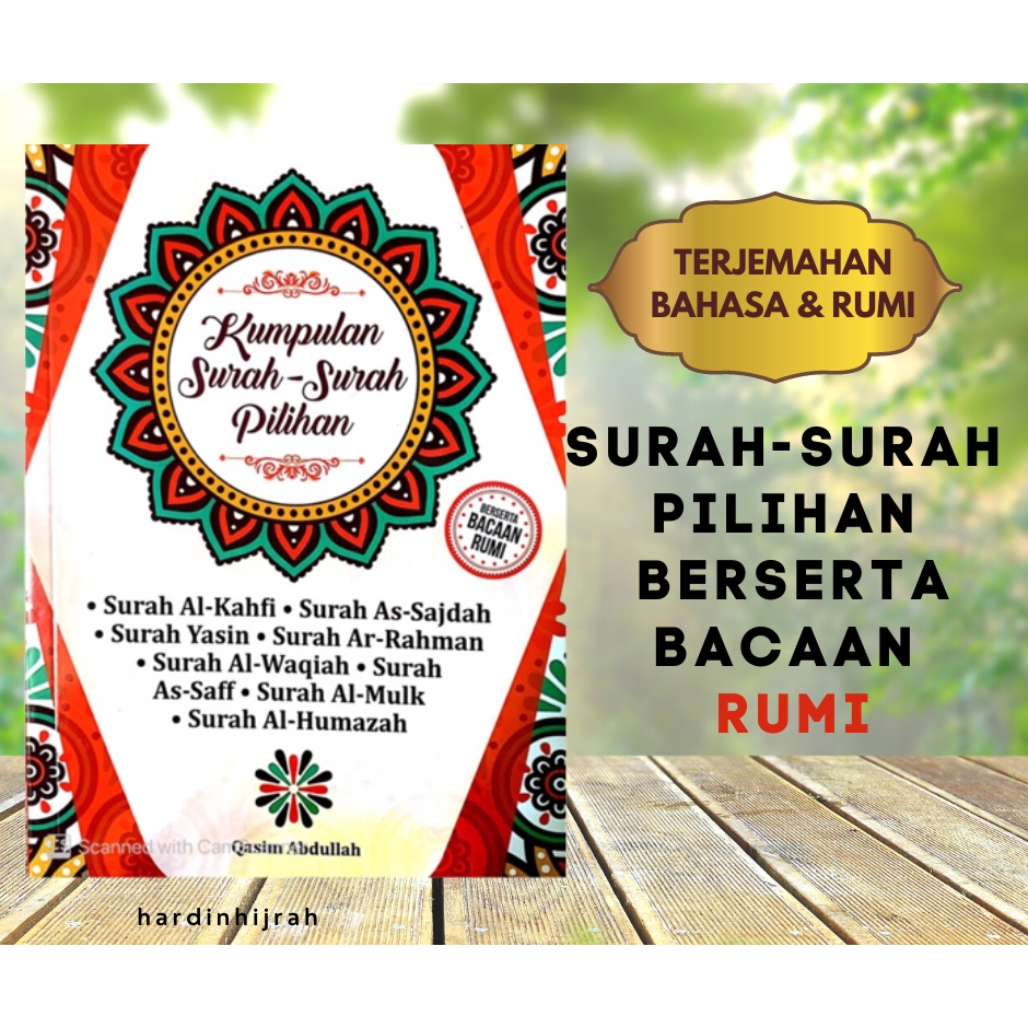 [Shop Malaysia] Read Selected-Surah-Shoulder In Rumi Reading With Translation Size A5 (YASIN)