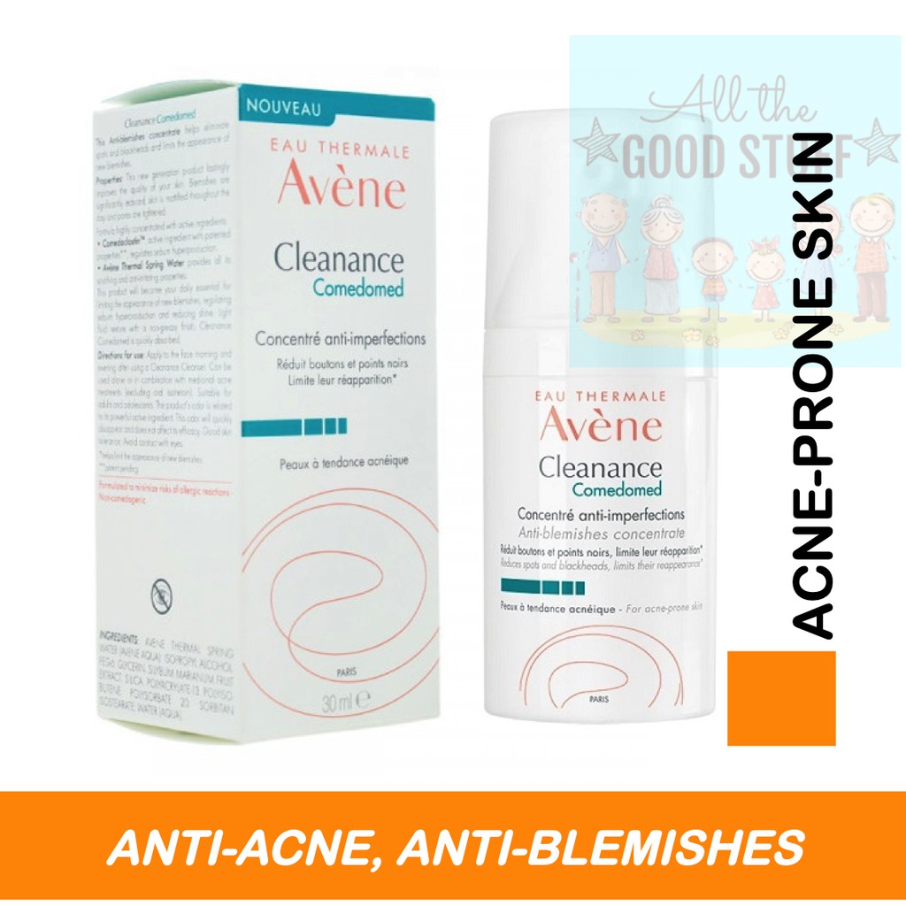 30ml Avene Cleanance Comedomed AntiBlemishes Concentrate Shopee Singapore