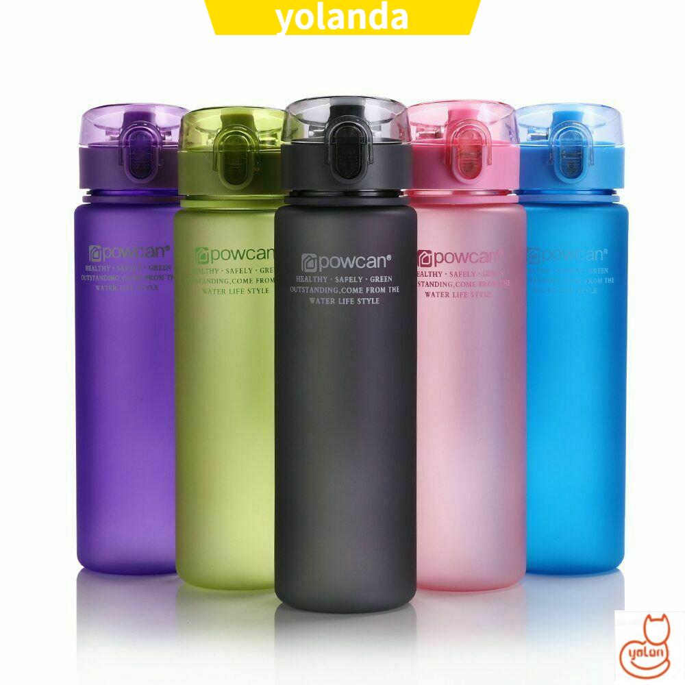 purple cycling water bottle