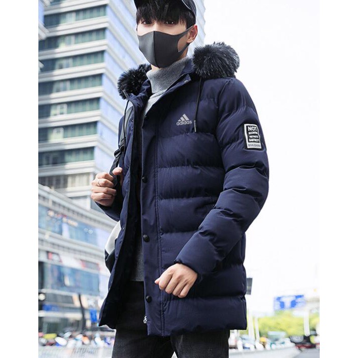 adidas fur hooded jacket