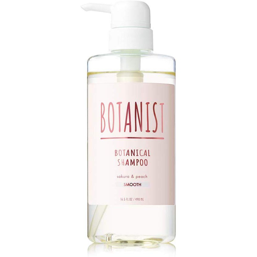 BOTANIST Botanical Shampoo(Smooth) [490ml] Sakura & Peach Edition