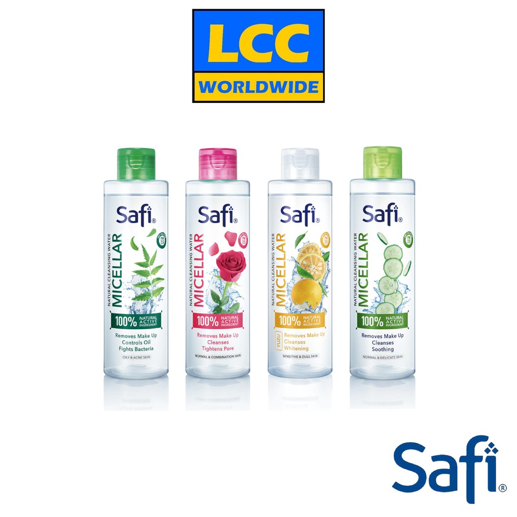 Shop Malaysia Safi Micellar Water Make Up Remover Water Shopee Singapore