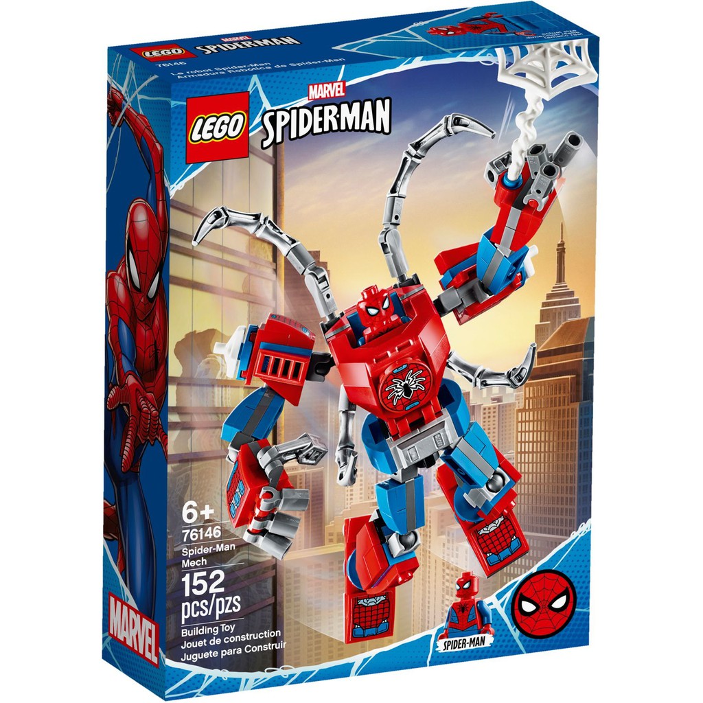 lego spiderman robot