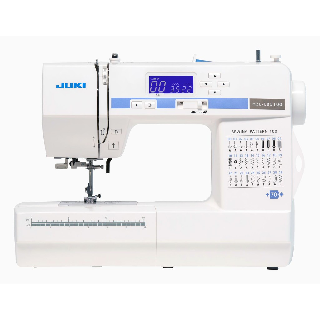 JUKI HZLLB5100 Computerized Sewing Machine for Light to Heavy Weight