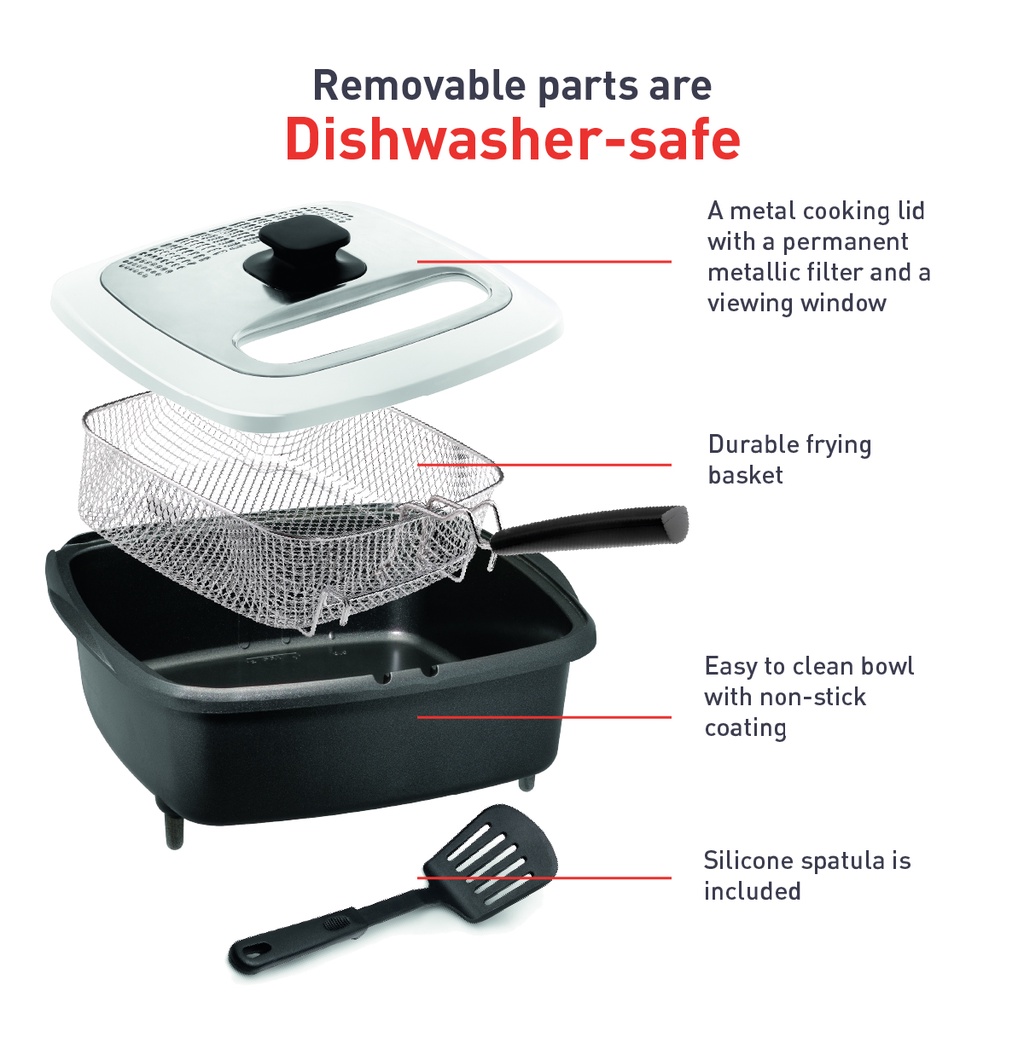 Tefal Fryer Versalio Deluxe 9 In 1 Fr4950 Shopee Singapore 4469