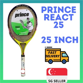 prince react tennis racket