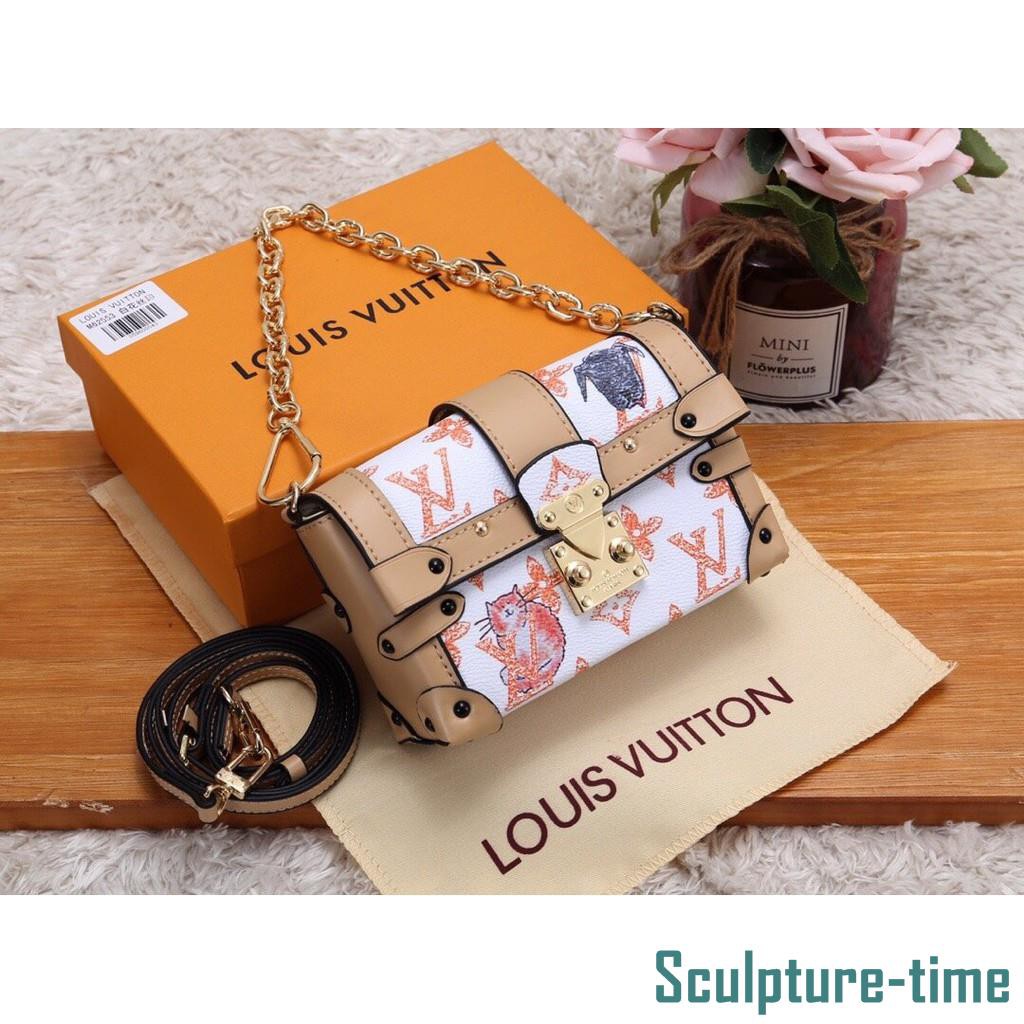SG·LV Louis Vuitton Box Bag Mini Square Bag Shoulder Bag Side/Cross Bag Monogram Coated? Canvas ...