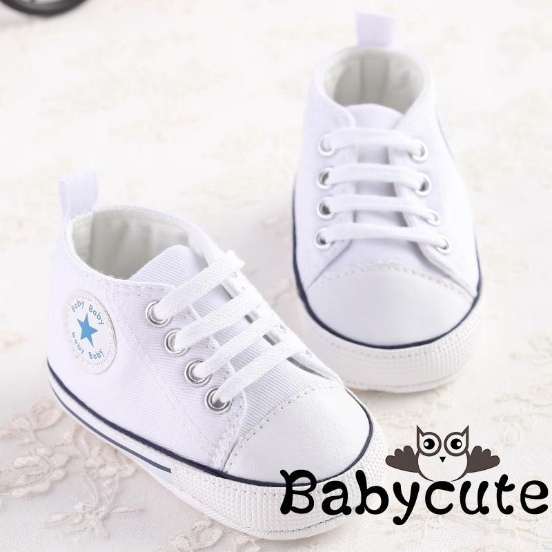 B-BBaby Newborn Girl Boy Denim Soft Sole Toddler Infant Shoes Prewalker #5