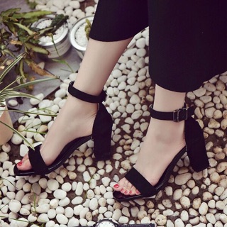 Ladies casual High Heels 7cm Women wedges sandal  kasut 