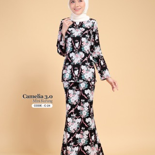  ENGLISH  COTTON  S M L XL XXL 40 CORAK BAJU  KURUNG  