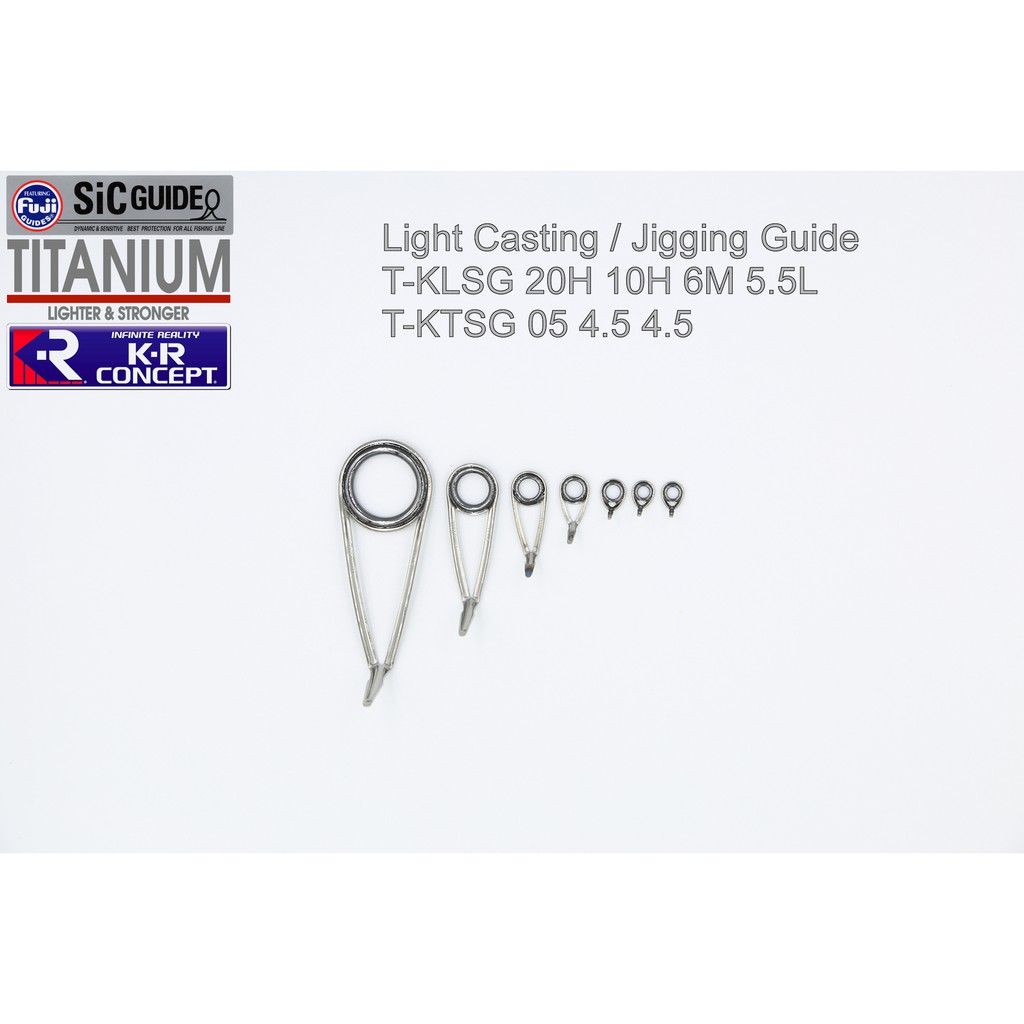 FUJI Titanium SIC K-Concept Guide Set T-KLSG 20H 10H 6M 5.5L T-KTSG 05 4.5  4.5 | Shopee Singapore