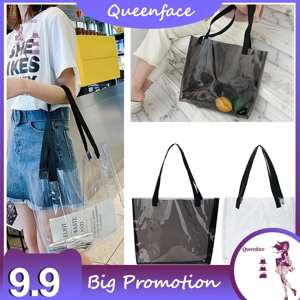 transparent handbags totes