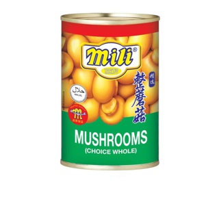 MILI Whole Mushrooms, 425 Grams (Halal)