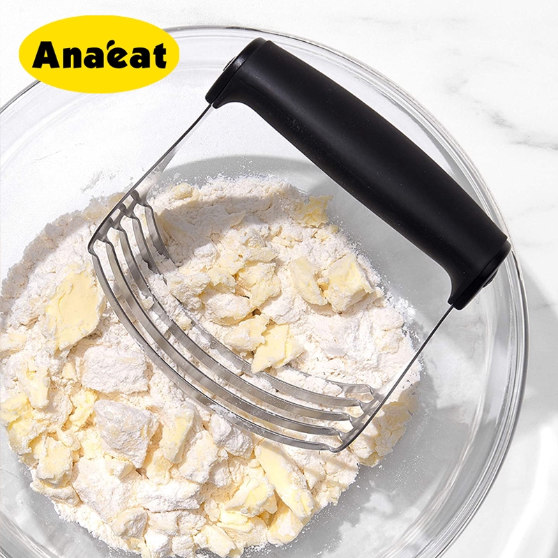ANAEAT Manual Dough Blender Flour Mixer Butter Blender Stainless Steel