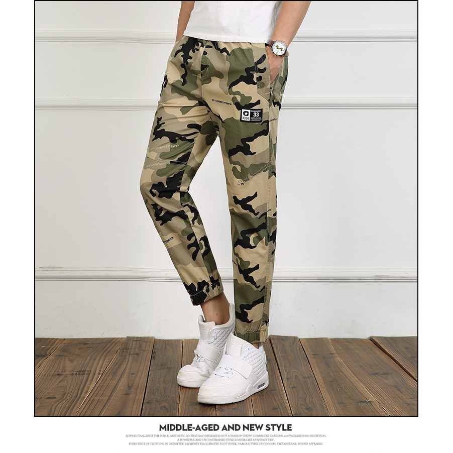 pacsun camo joggers