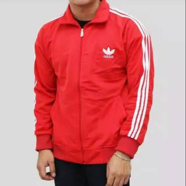 white mens adidas jacket