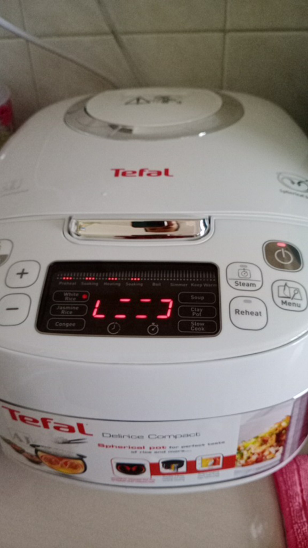 Tefal RK7501 Delirice Compact Rice Cooker Shopee Singapore