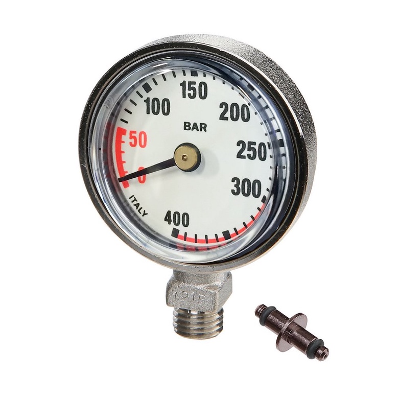 45mm Slim Diving Pressure Gauge Dive Gauge SPG Shopee Singapore