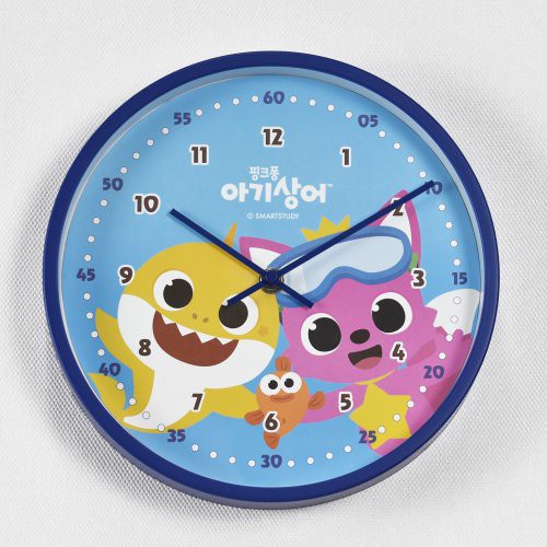 [PINKFONG] Wall Clock Shopee Singapore