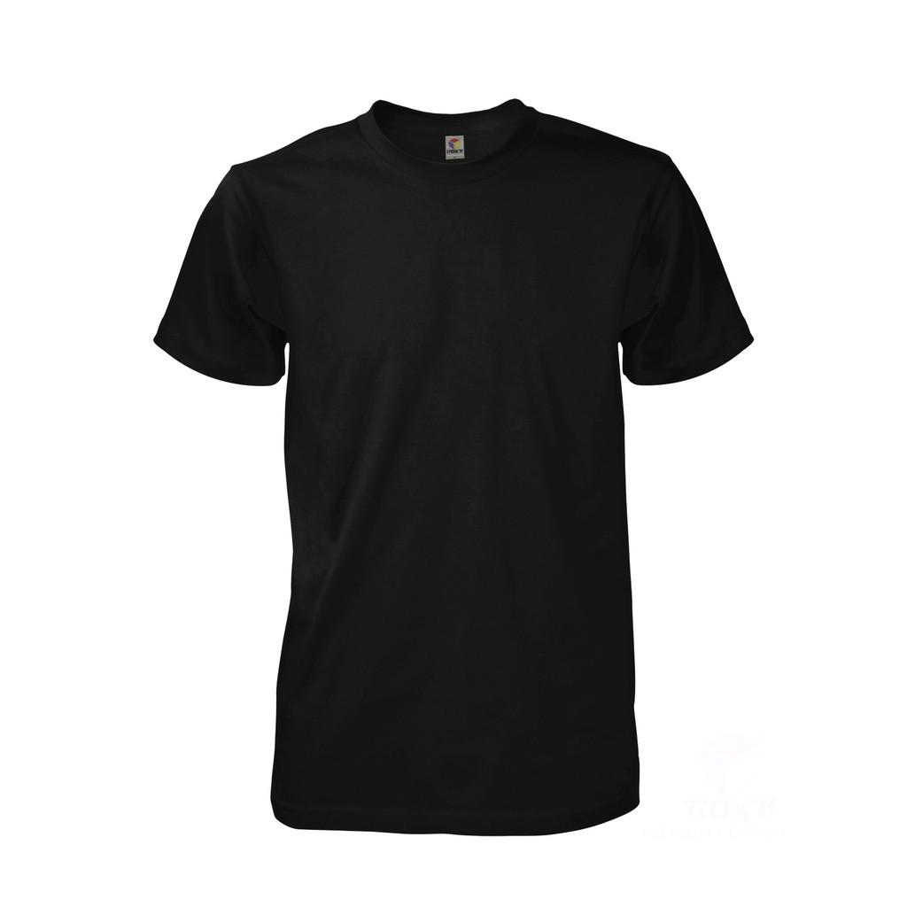 Baju Kosong Plain T Shirt Baju T Shirt Kosong Tshirt Kosong Lengan Pendek Lelaki Cotton Round Neck T Shirt Hitam Shopee Singapore