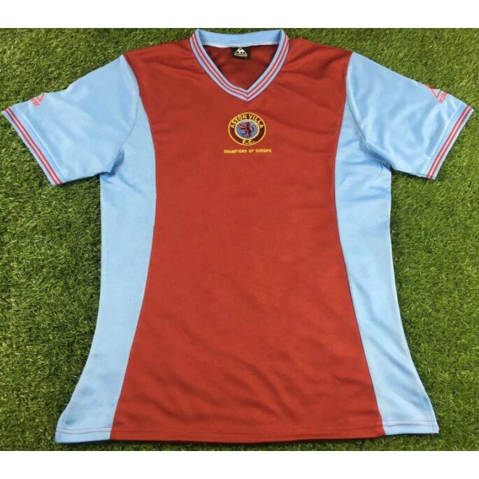 aston villa retro football shirts