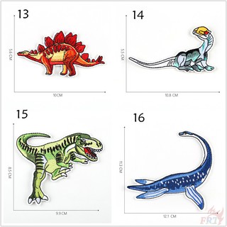 Image of thu nhỏ  Animals - Dinosaur Patch  1Pc Jurassic Park Diy Iron-on/Sew-on Embroidered Clothes Badges Patch #7