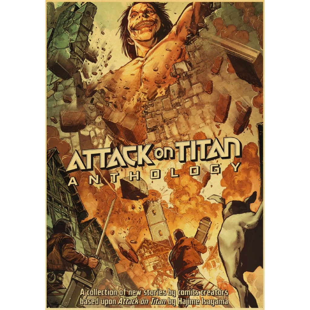 Official Attack on Titan Attack Maxi Poster 91.5 x 61cm Japanese Manga Series sd 