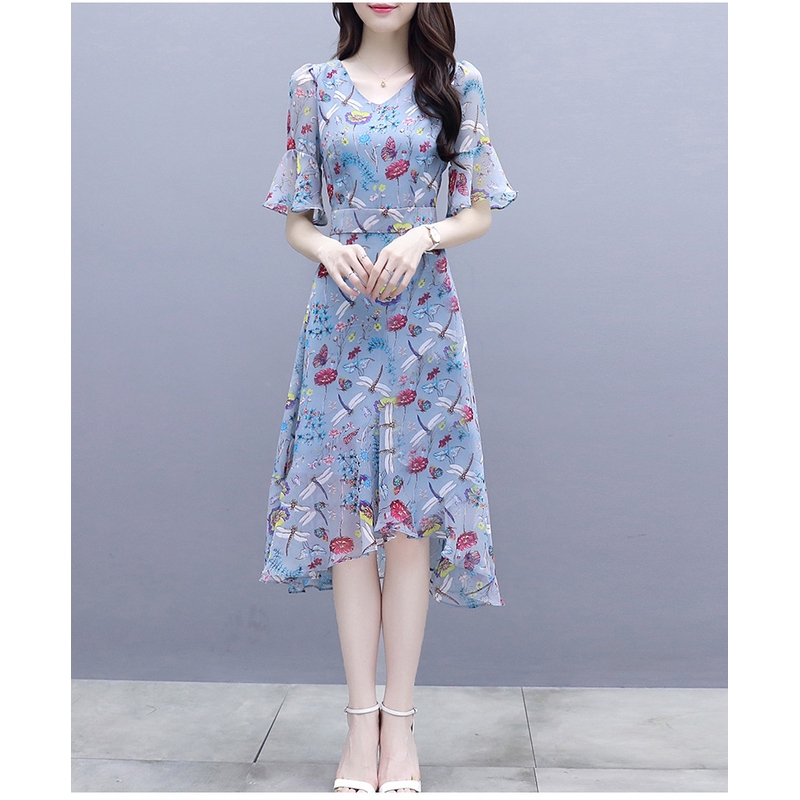 long casual summer dresses with sleeves